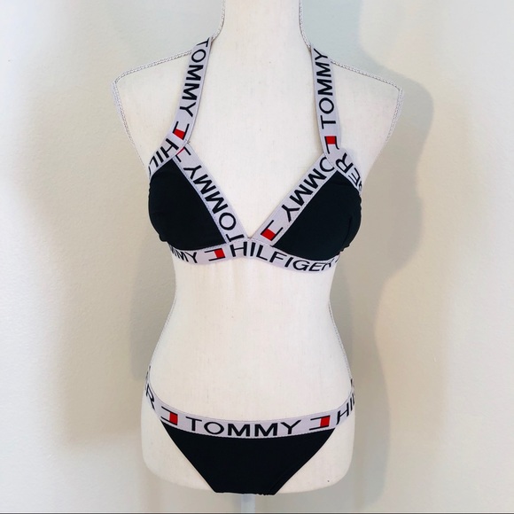 NONE Other - ‼️SALE!‼️Tommy Hilfiger Black Bikini!~